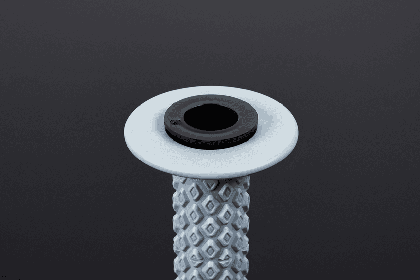 RENTHAL 0630-3192 MX Dual Grips - Comfort - Soft/Firm - Black — image 5 of 7