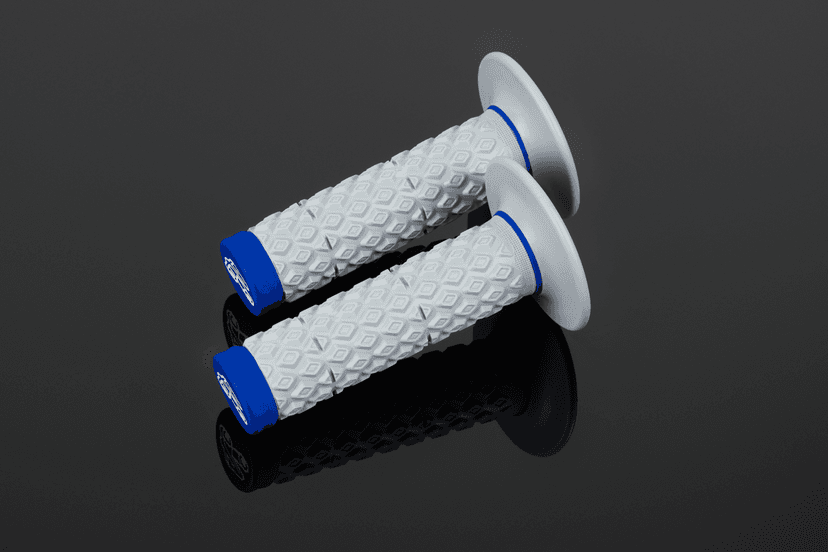 RENTHAL 0630-3193 MX Dual Grips - Comfort - Soft/Firm - Blue — image 3 of 3