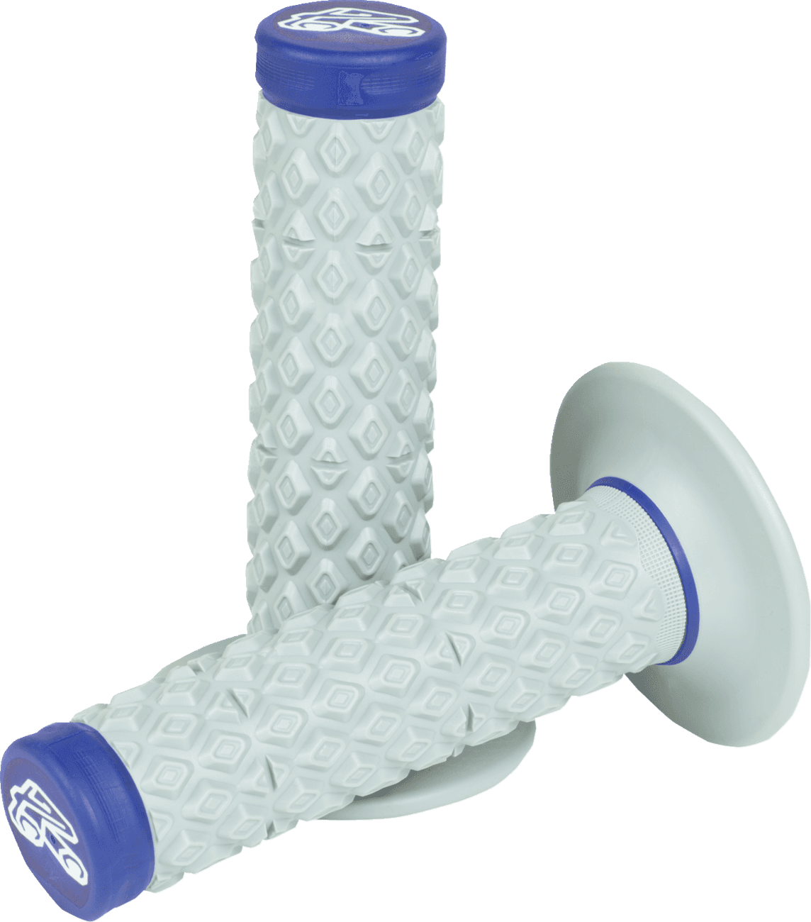 RENTHAL 0630-3193 MX Dual Grips - Comfort - Soft/Firm - Blue