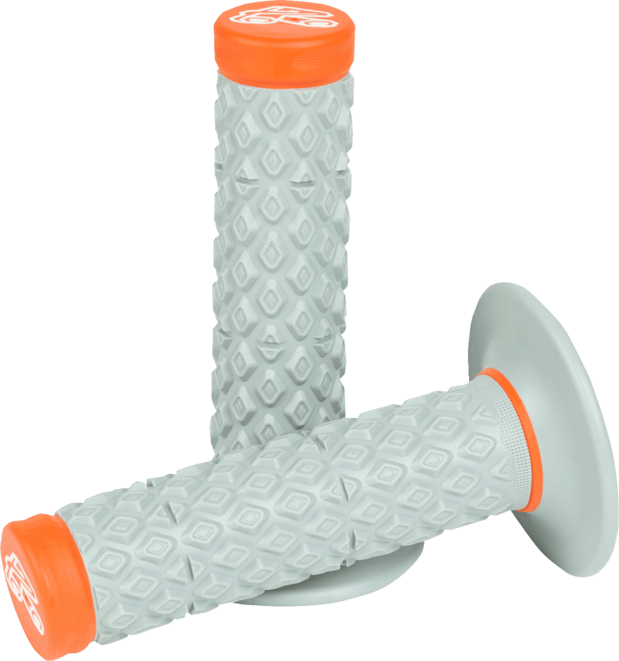 RENTHAL 0630-3194 MX Dual Grips - Comfort - Soft/Firm - Orange