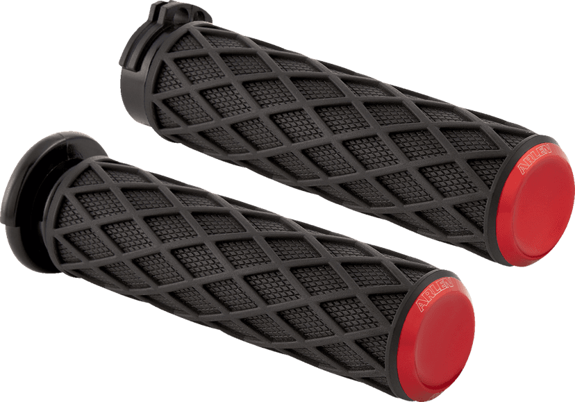 ARLEN NESS 0630-3210 Diamond Grips - Cable - Red