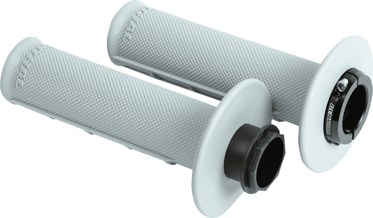 RENTHAL 0630-3219 MX Original Lock-On Grips - Soft - Half-Waffle