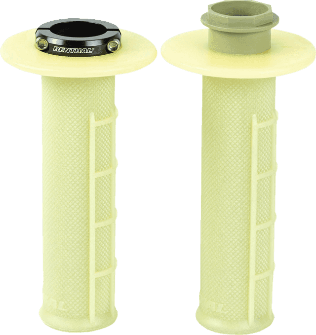 RENTHAL 0630-3222 MX R-Works Lock-On Grips - Aramid - Half Waffle — image 1 of 4