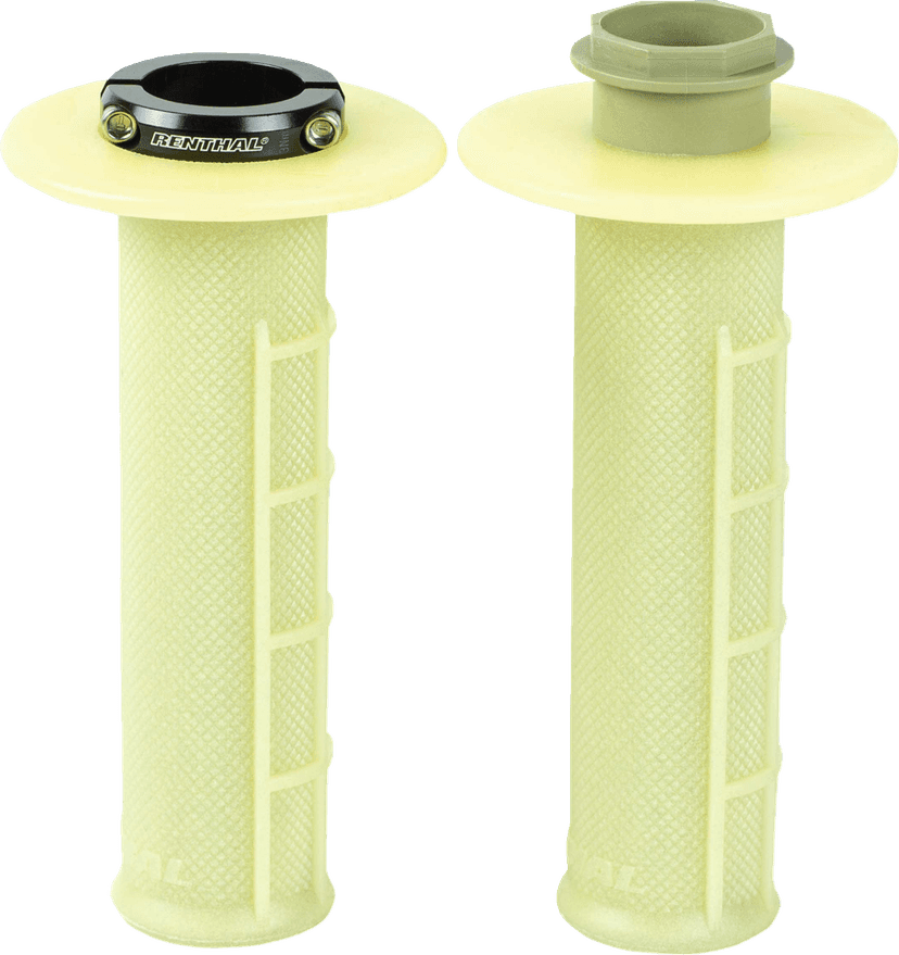 RENTHAL 0630-3222 MX R-Works Lock-On Grips - Aramid - Half Waffle — image 1 of 4