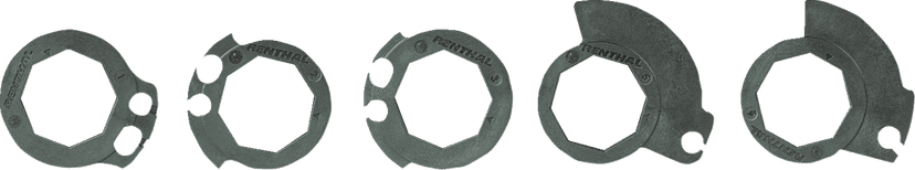 RENTHAL 0630-3222 MX R-Works Lock-On Grips - Aramid - Half Waffle — image 2 of 4
