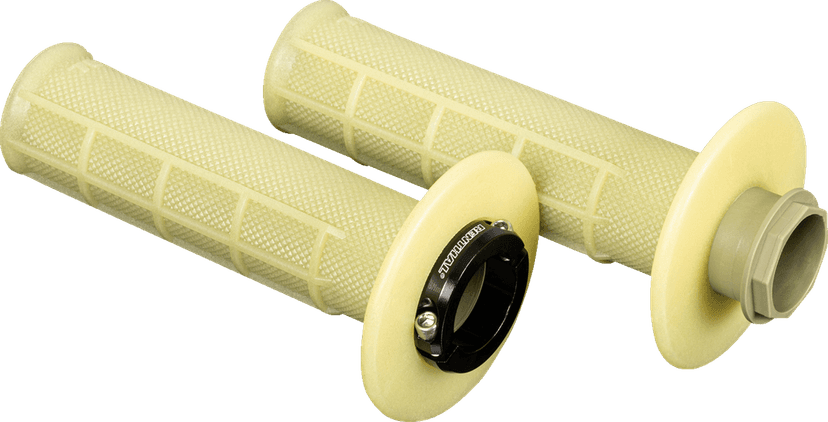 RENTHAL 0630-3222 MX R-Works Lock-On Grips - Aramid - Half Waffle — image 3 of 4