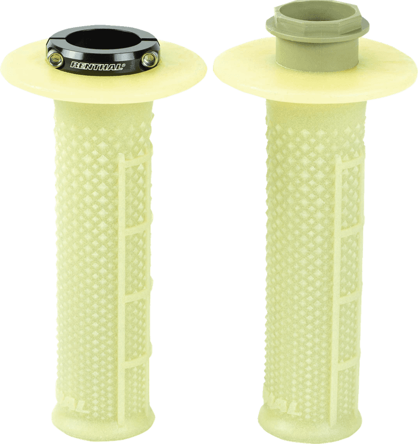 RENTHAL 0630-3225 MX R-Works Lock-On Grips - Aramid - Taper Half Waffle — image 1 of 4
