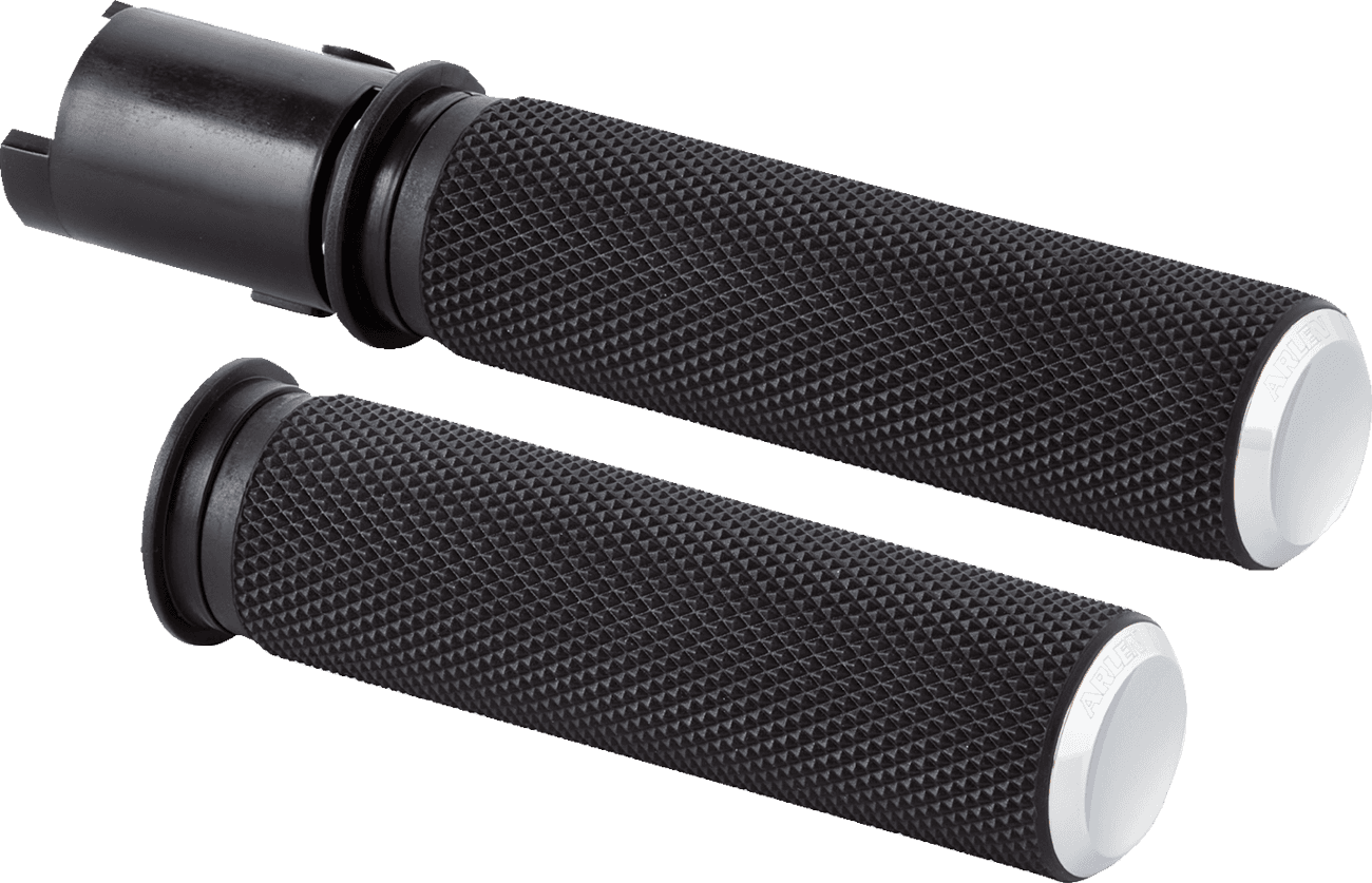 ARLEN NESS 0630-3253 Knurled Grips - TBW - Chrome