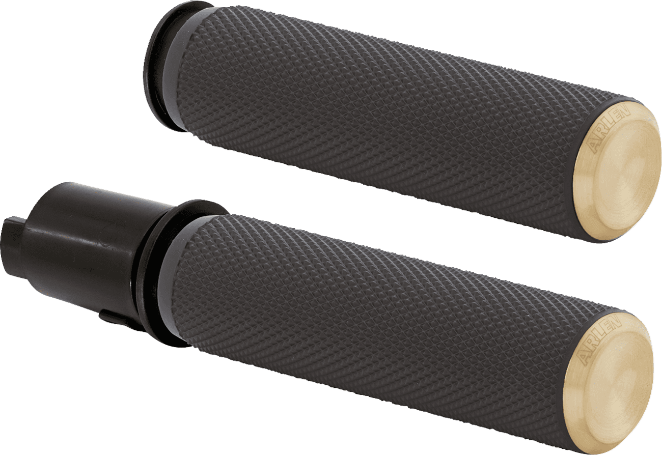 ARLEN NESS 0630-3254 Knurled Grips - TBW - Brass