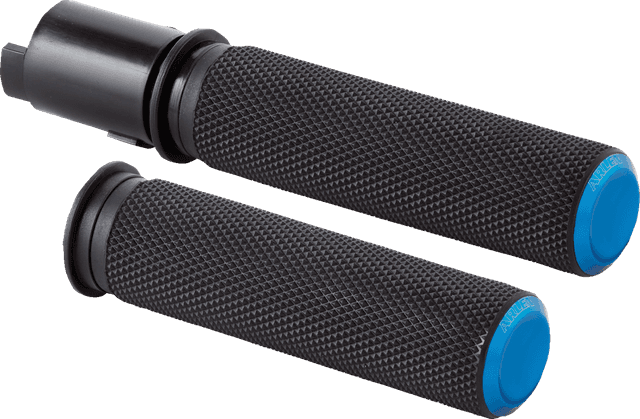 ARLEN NESS 0630-3255 Knurled Grips - TBW - Blue
