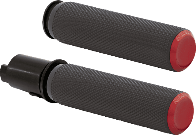 ARLEN NESS 0630-3257 Knurled Grips - TBW - Red