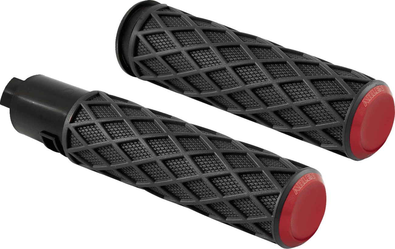 ARLEN NESS 0630-3262 Diamond Grips - TBW - Red