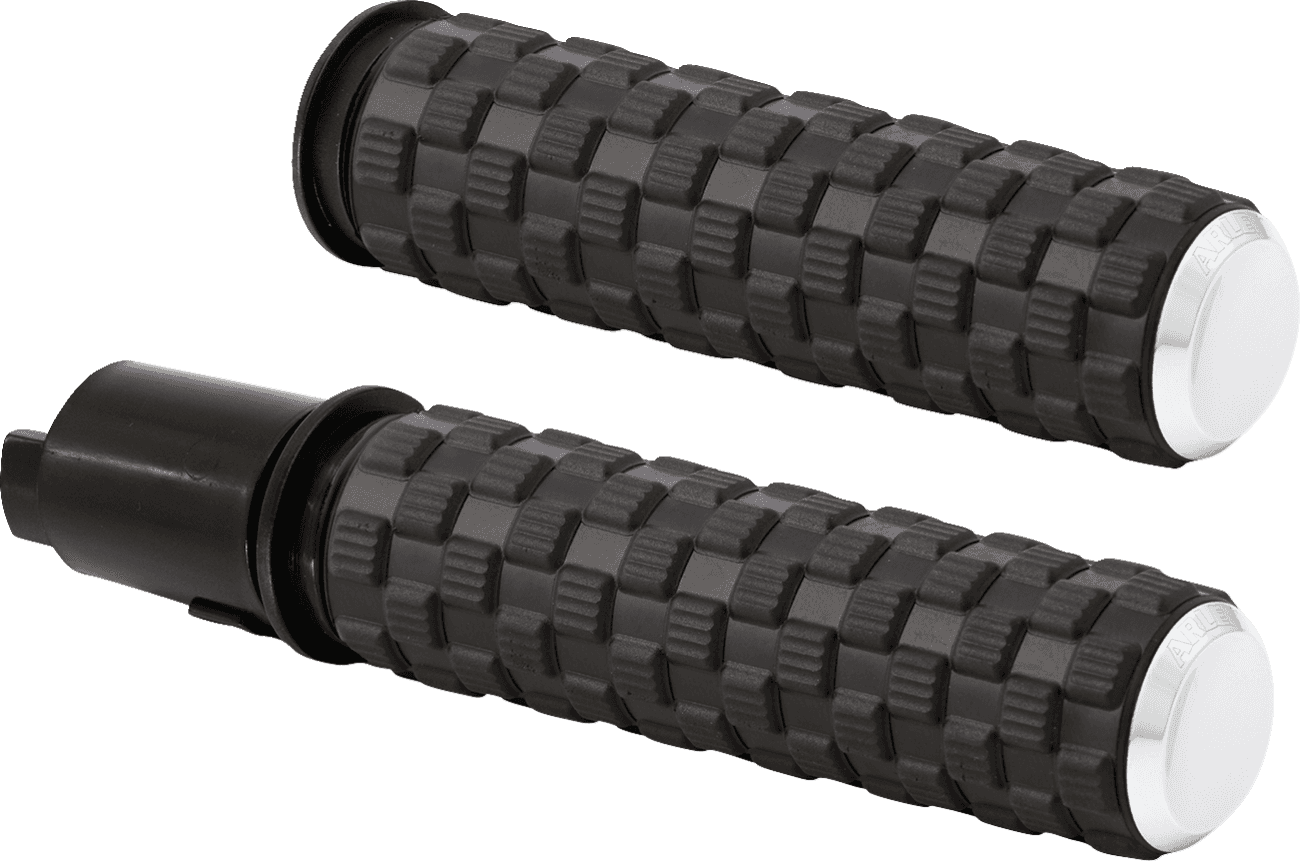 ARLEN NESS 0630-3268 Air Trax Grips - TBW - Chrome