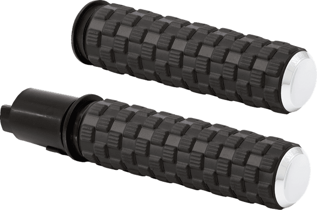 ARLEN NESS 0630-3268 Air Trax Grips - TBW - Chrome