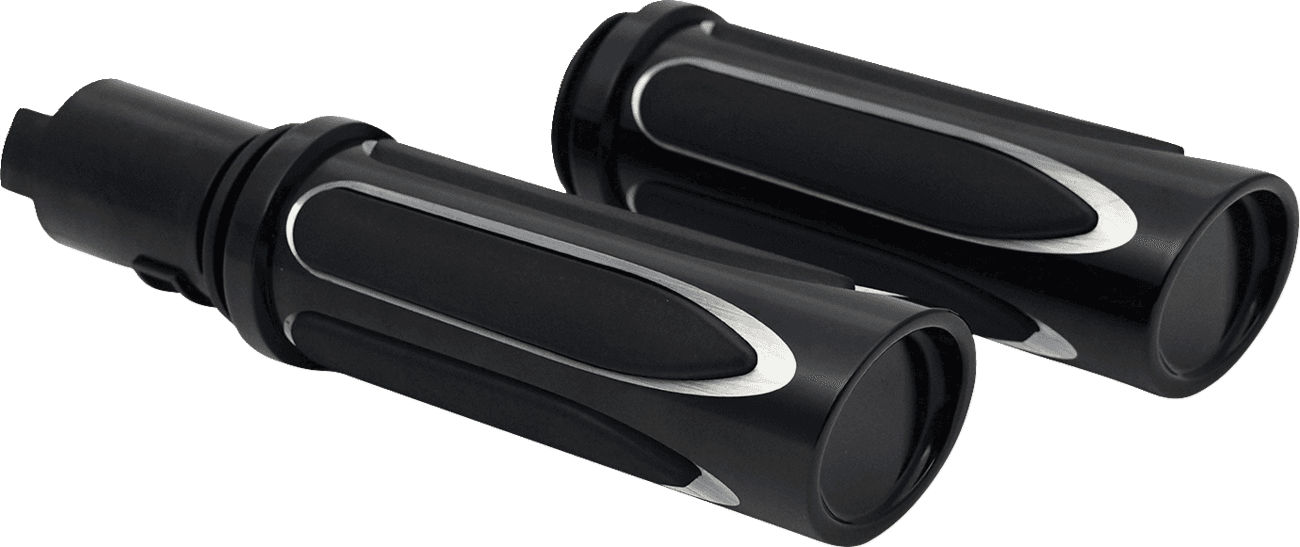 ARLEN NESS 0630-3270 Deep Cut Comfort Series Grips - TBW - Black