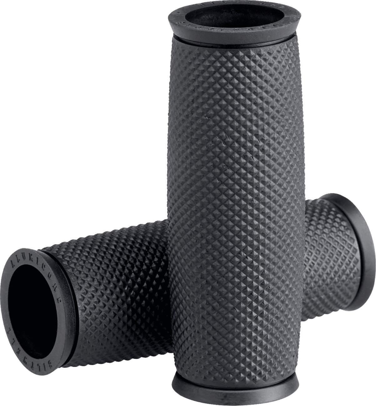 BILTWELL 0630-3276 Replacement Alumicore Grip Sleeves - 1" - Recoil - Black