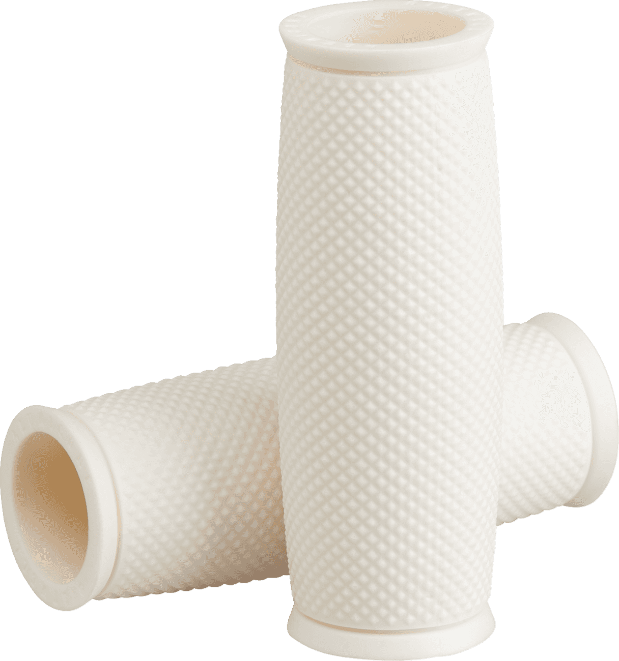 BILTWELL 0630-3277 Replacement Alumicore Grip Sleeves - 1" - Recoil - White