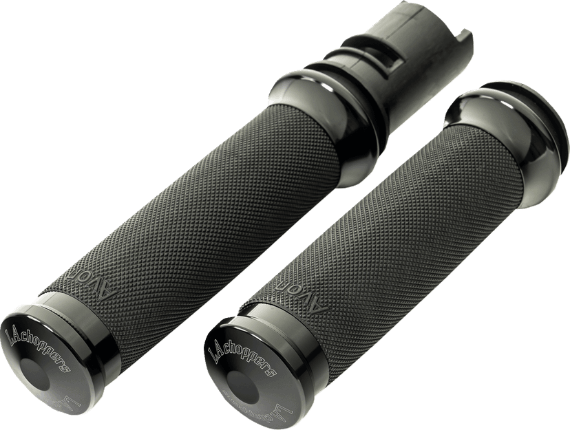 LA CHOPPERS 06303368 County Line Grips - '23-'25 TBW - Black — image 1 of 2