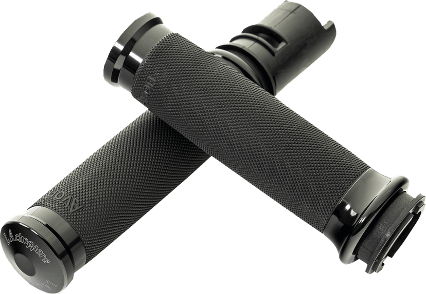 LA CHOPPERS 06303368 County Line Grips - '23-'25 TBW - Black — image 2 of 2
