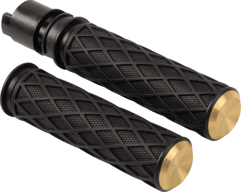 ARLEN NESS 0630-3386 Diamond Grips - TBW - Brass