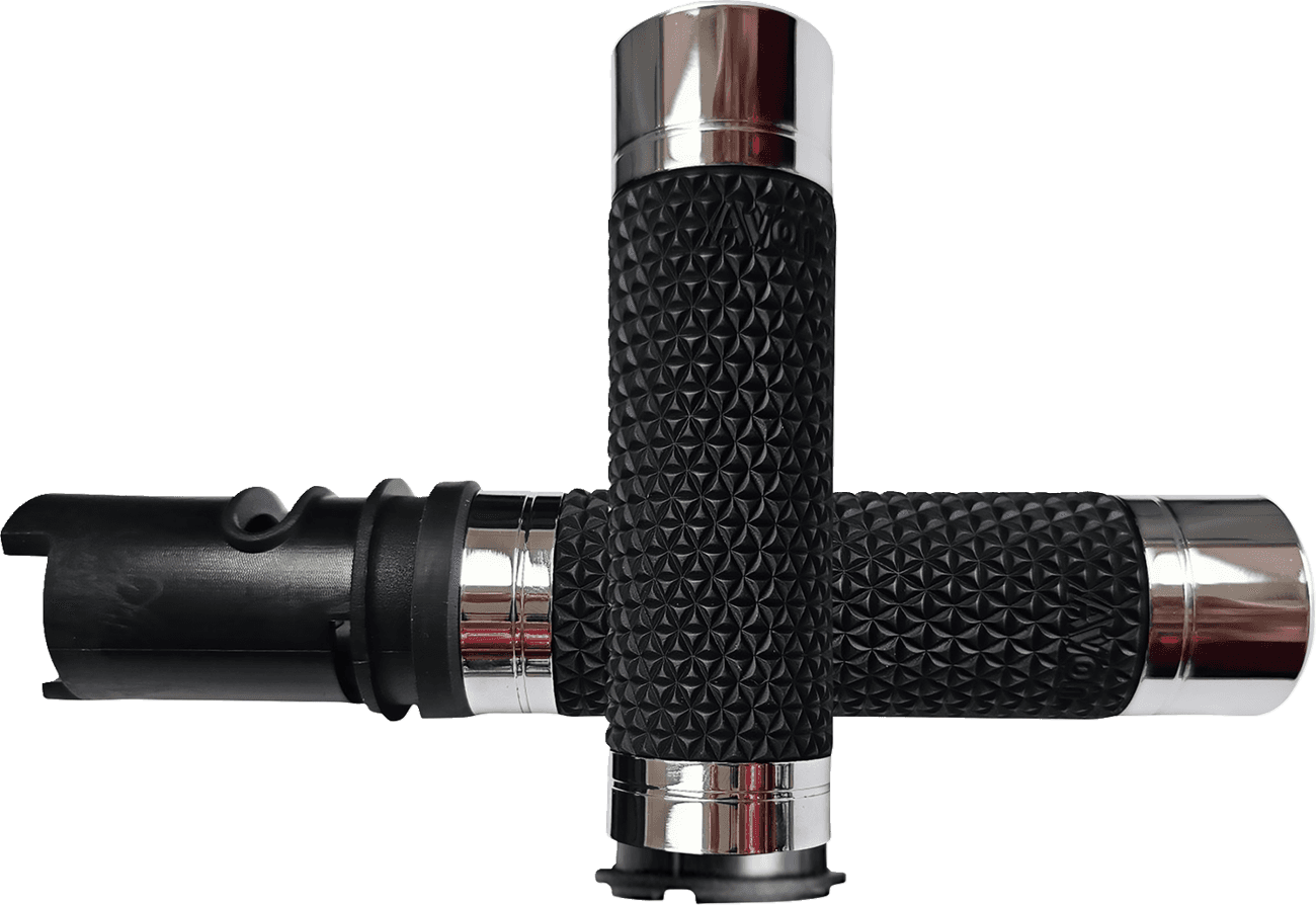 AVON GRIPS 0630-3391 K25 Grips - TBW - Chrome
