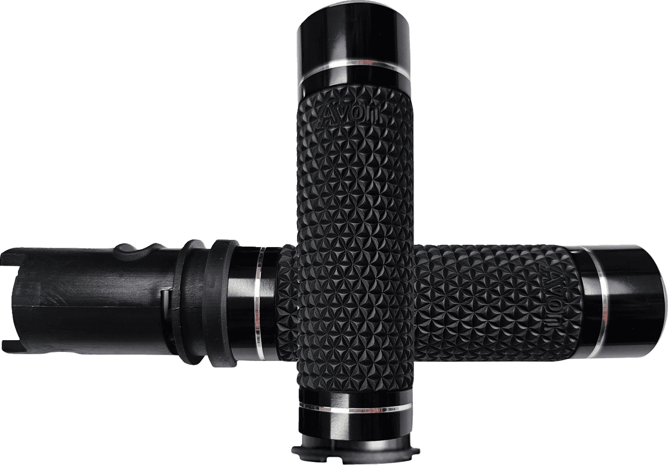 AVON GRIPS 0630-3392 K25 Grips - TBW - Black