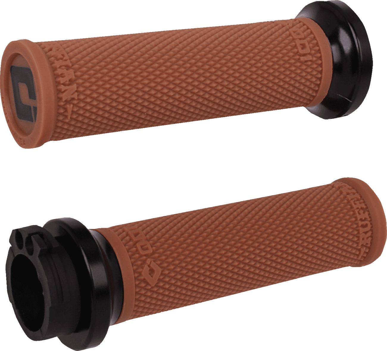 ODI 06303401 Ruffian Lock-On Street Grips - Cable - Gum/Black