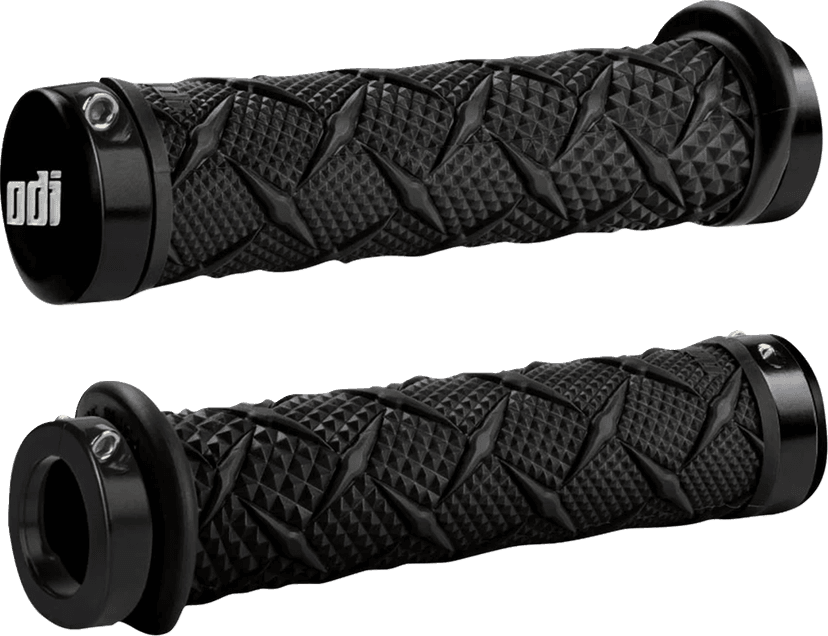 ODI 06303416 Grips - Xtreme - Lock-On - Black/Black