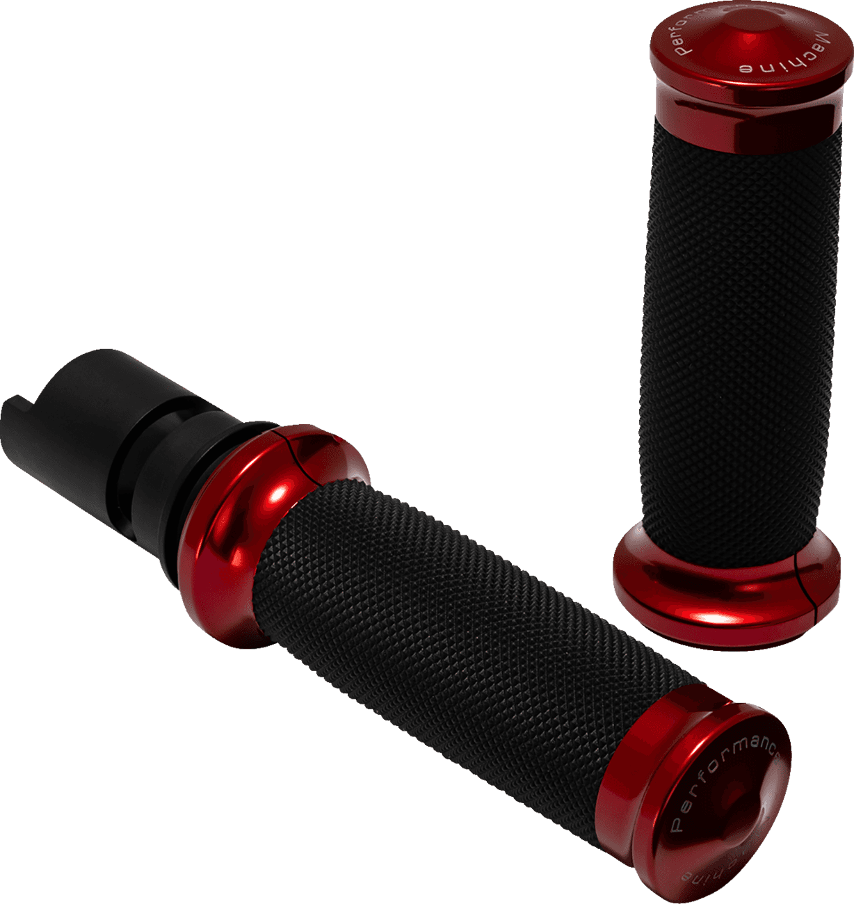 PERFORMANCE MACHINE (PM) 06303522 Contour Color Grips - '24+ Harley-Davidson - Red
