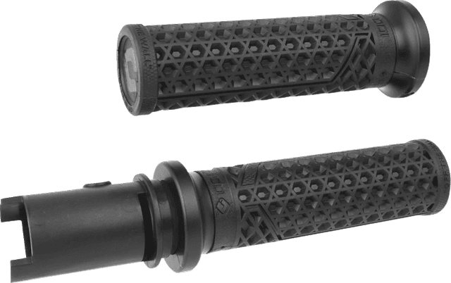 ODI 06303528 Vans Harley Davidson Grips - CVO TBW - Black/Matte Black