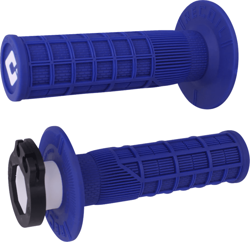 ODI 06303552 Recoil Grips - SX/MX- V2 - Lock-on - Blue