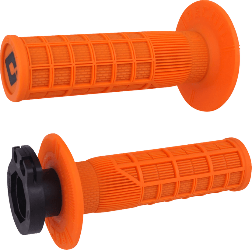 ODI 06303553 Recoil Grips - SX/MX - V2 - Lock-on - Orange