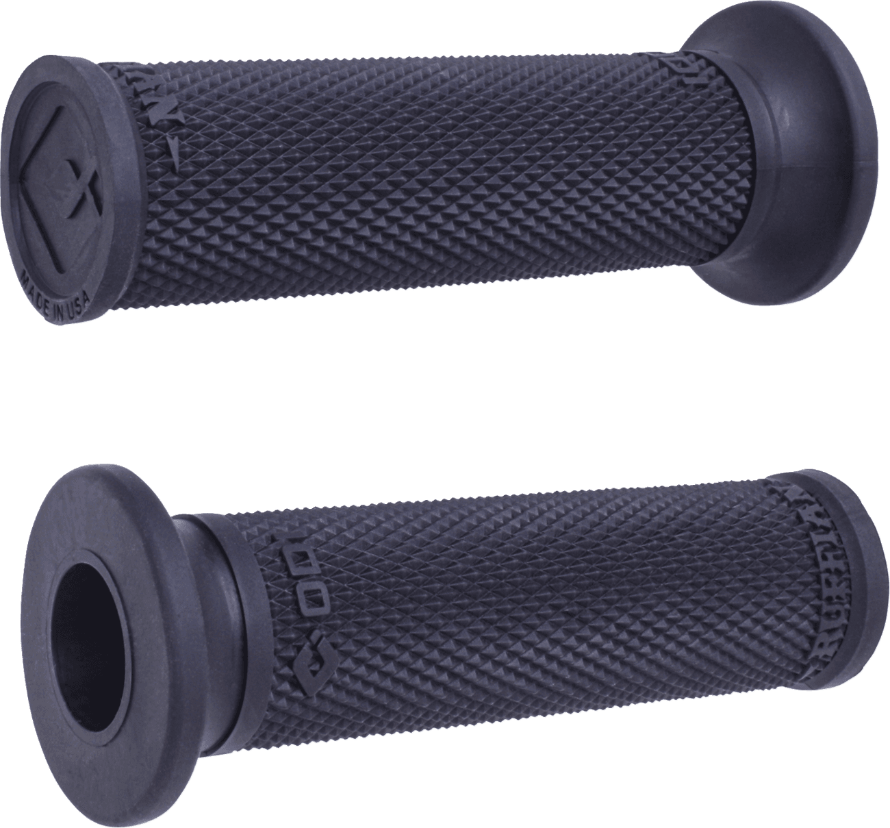 ODI 06303603 Ruffian Single Ply V-Twin Grips - Black
