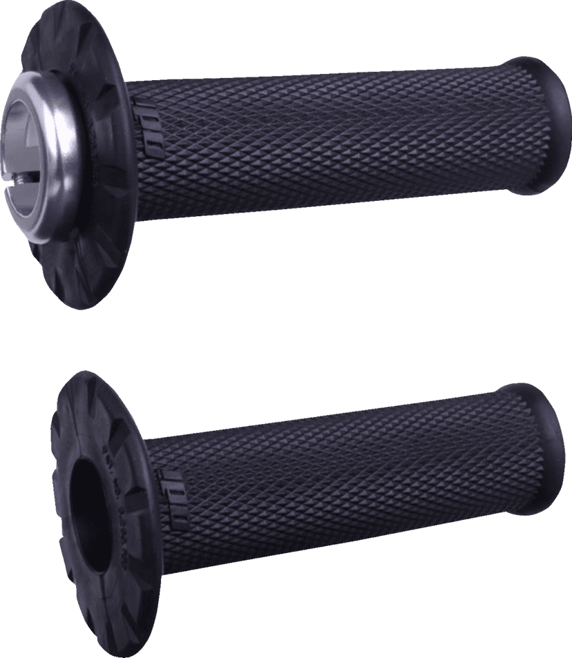 ODI 06303608 Universal No-Waffle Lock-On Grips - Black