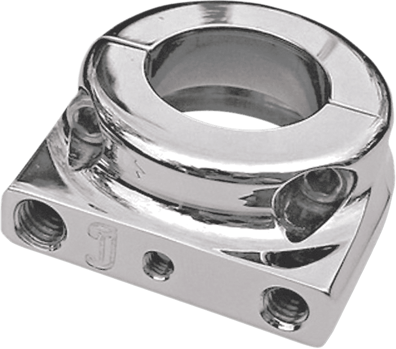 JOKER MACHINE 0632-0207 JX Series Throttle Housing - Dual Cable - Chrome