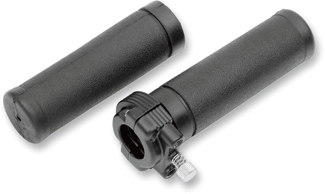 DRAG SPECIALTIES 0632-0545 Throttle Assembly - Dual Cable - Black