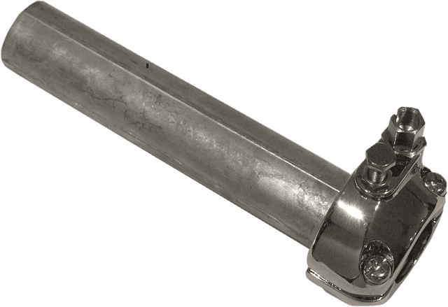 EMGO 0632-0740 7/8" Throttle Assembly - Single Cable - Chrome