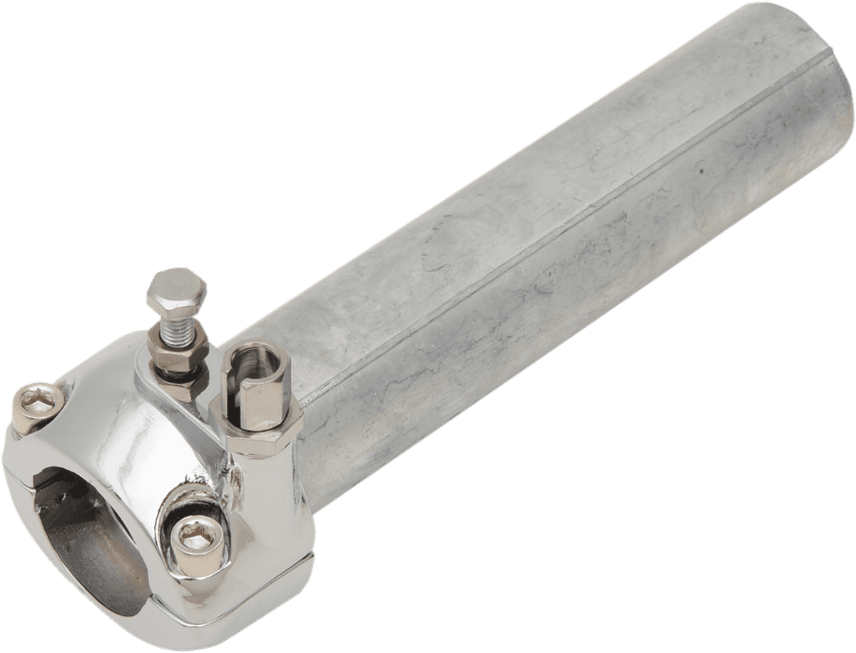 EMGO 0632-0742 1" Throttle Assembly - Single Cable - Chrome