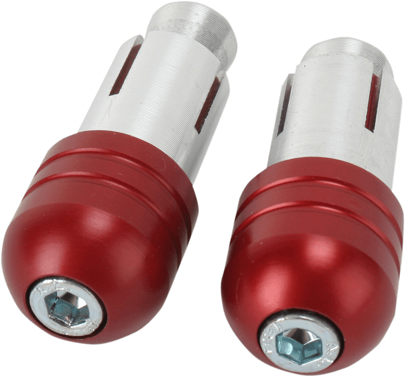 RENTHAL 0634-0004 Handlebar End Plugs - Red — image 1 of 2