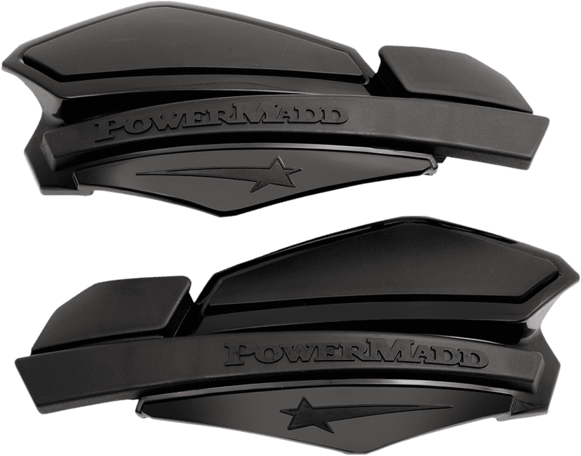 POWERMADD 0635-0055 Star Series Handguards - Black/Black