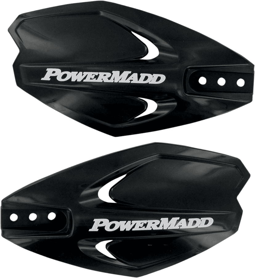 POWERMADD 0635-0302 PowerX Handguards - Black — image 1 of 2