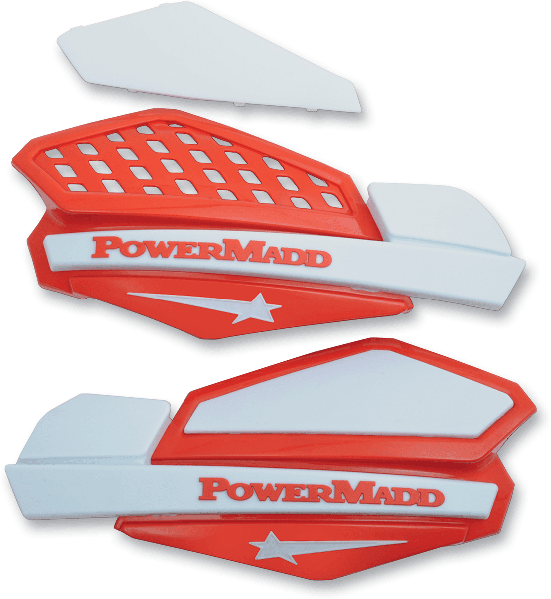 POWERMADD 0635-0788 Star Series Handguards - Red/White