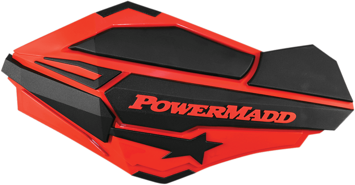 POWERMADD 0635-1056 Sentinel Handguards - Polaris Red/Black