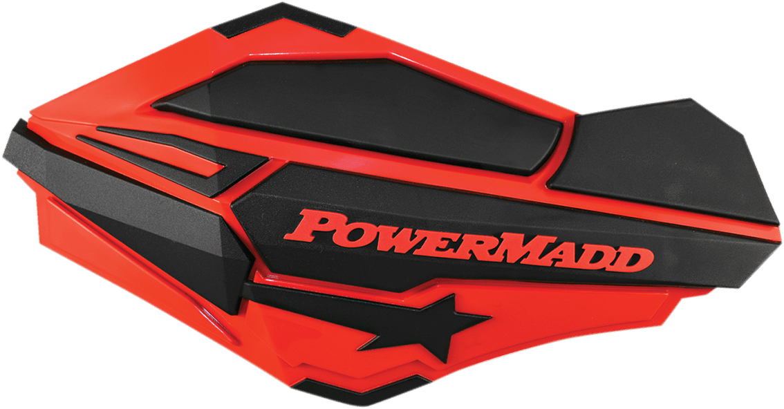 POWERMADD 0635-1056 Sentinel Handguards - Polaris Red/Black