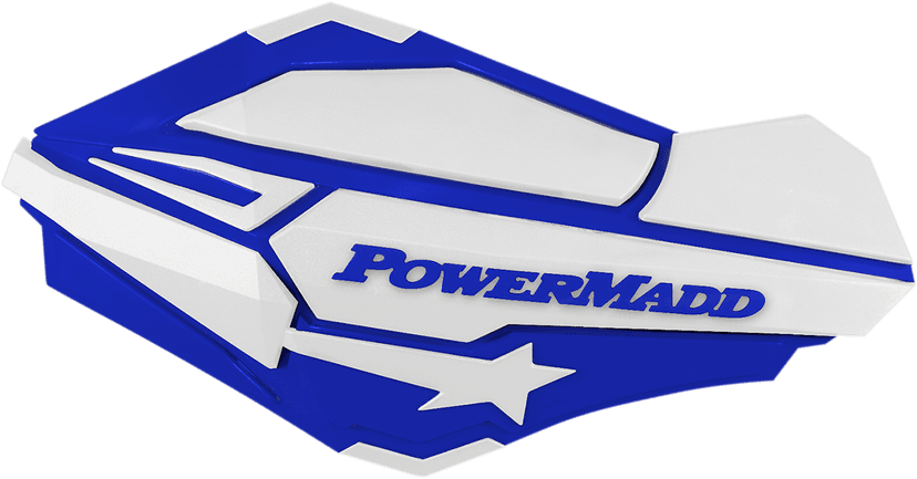 POWERMADD 0635-1159 Sentinel Handguards - Blue/White