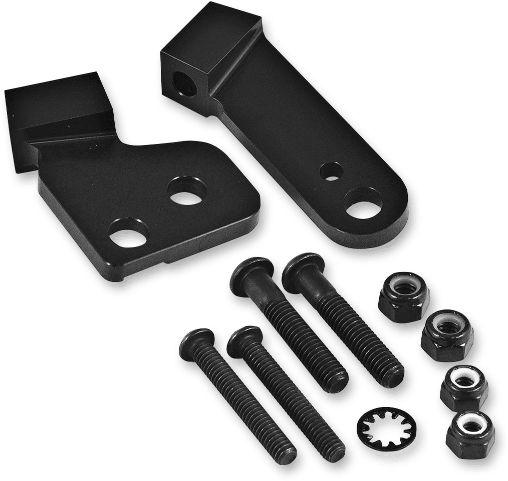 POWERMADD 0635-1472 Star Series Handguard Mounting Kit - '08-'23 Touring/Trike