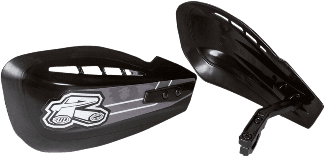 RENTHAL 0635-1571 Moto Handguards - Black