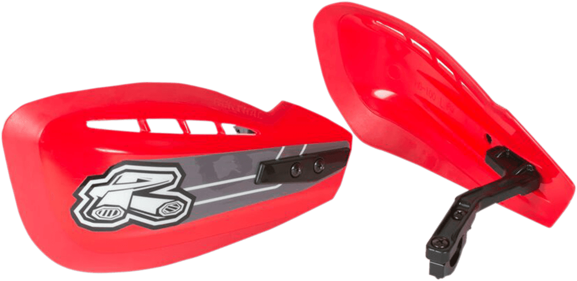 RENTHAL 0635-1576 Moto Handguards - Red