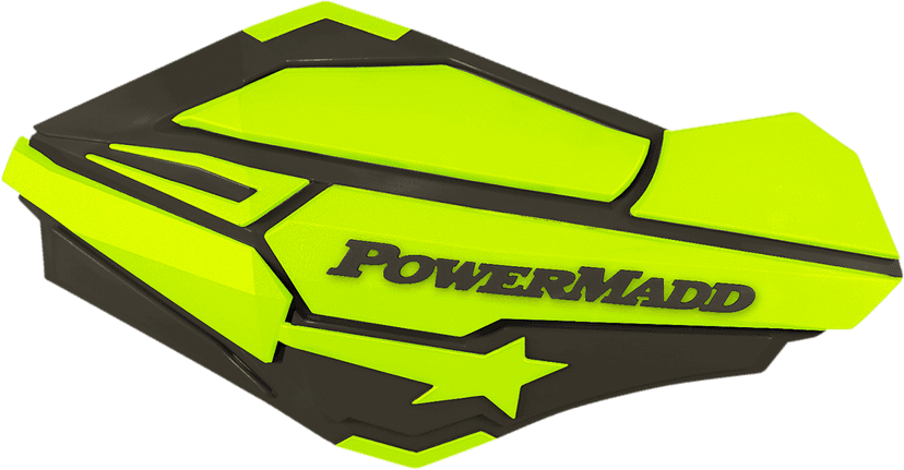POWERMADD 0635-1723 Sentinel Handguards - Charcoal/High Visibility