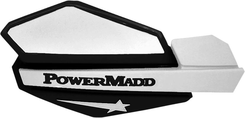 POWERMADD 0635-1727 Star Series Handguards - Black/White